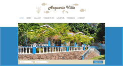 Desktop Screenshot of acquariovilla.com